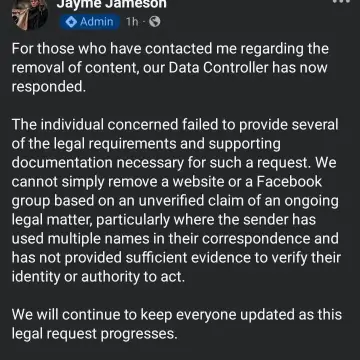 Photo from Jaynesbabybank Registered - cic: Your the one who controls the malicious page you lying berk! Probably the police or the BBC telling you to eff off. BBC are happy to work wi