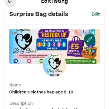 Image from Jaynesbabybank Registered - cic: I'm having a bit of trouble changing out good to go nappy surpise bags :/ does anyone know how to change my shop name and the name of the ba