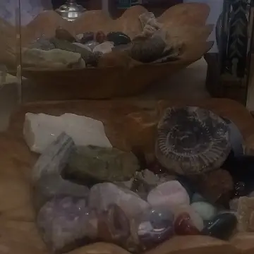 Image from Jaynesbabybank Registered - cic: Sorting some crystals for my new wet room this morning. Thank you to Dan and volunteers I've had a lovely couple of days off