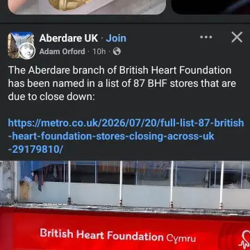 Image from Jaynesbabybank Registered - cic, 21 Jul 2026: GAME closing 300 shops . BRITISH HEART FOUNDATION closing 87 shops. Thank you so much to our customers for supporting us through this retail
