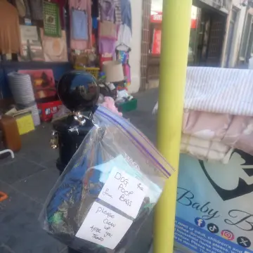 Image from Jaynesbabybank Registered - cic, 20 Jul 2026: I've put our spare dog poop bags as there seems to be quite alot of it around the town again. Please clean it up. The lady who left it there
