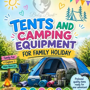 Image from Jaynesbabybank Registered - cic: Don't forget to return tents promptly so other families can use them this holiday please. We also take donations of tents all year around an