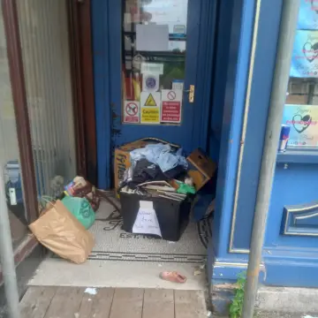 Image from Jaynesbabybank Registered - cic: Don't leave donations outside the shops please guys. They get pulled about and stolen. We have been on holiday for a week