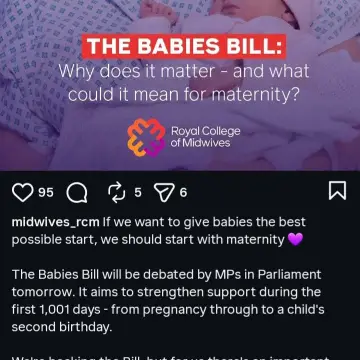 Photo from Jaynesbabybank Registered - cic: https://rcm.org.uk/news/2026/09/rcm-backs-babies-bill-to-strengthen-support-for-babies-and-families-in-first-1001-days/