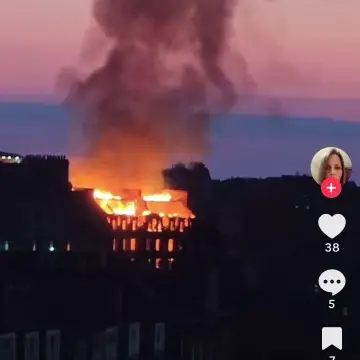 Photo from Jaynesbabybank Registered - cic, 12 Jul 2026: Second fire on Princess Street.