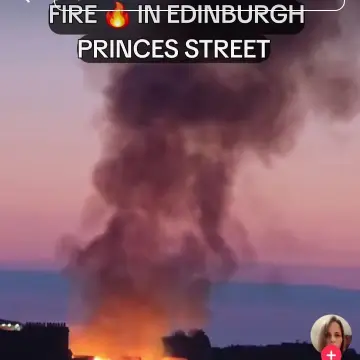 Image from Jaynesbabybank Registered - cic, 12 Jul 2026: Second fire on Princess Street.