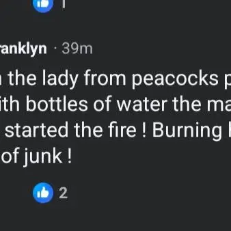 Image from Jaynesbabybank Registered - cic, 26 Jun 2026: You started the fire its on our cctv its on the council cctv that no one else was down the alley at the time. We are in the shop at the time