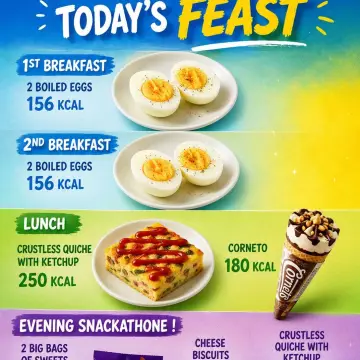 Image from Jaynesbabybank Registered - cic, 1 Jul 2026: Today's Feast 11 stone down. I eat little and often now but like all the time like grazing. 11stone down - 1769 ! Calories plus Pepsi max . 