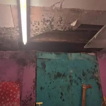 Image from Jaynesbabybank Registered - cic: What we have come into today and had to deal with. We worked so hard to dry this shop and clean it up when we first opened and literally les
