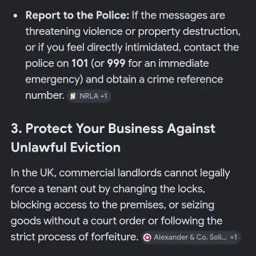 Photo from Jaynesbabybank Registered - cic: Lots of speculation flying around again by the haters. Can we remind people that you can not just evict commerical tenants without a court o