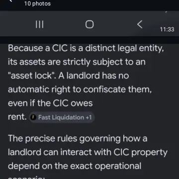 Image from Jaynesbabybank Registered - cic, 22 Jun 2026: Can I remind landlords again, we are not just a tenant we are a Trademarked Registered CIC 16838920. You can not dispose or sell any assets 