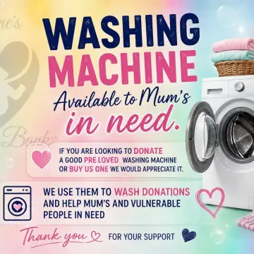 Image from Jaynesbabybank Registered - cic: All the shop washing machines are disconnected atm. If there is a Mum in urgent need of children's clothes to be washed drop me a message an