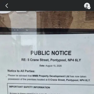 Image from Jaynesbabybank Registered - cic, 16 Aug 2026: And there is the proof. No eviction. The council closed it for the landlord to fix the problem because it breached health and saftey at work