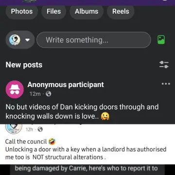 Image from Jaynesbabybank Registered - cic, 4 Jul 2026: Omg these idiots are so thick and fixated. We haven't knocked any walls down and it was my door 🤣🤣🤣🦶 get a grip you are literally spending e