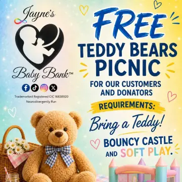 Image from Jaynesbabybank Registered - cic: This will be inside a closed environment and will depend on numbers. Hopefully towards the end of August. Parents stay with the child please