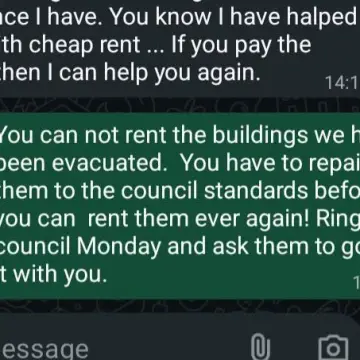 Photo from Jaynesbabybank Registered - cic, 20 Sep 2026: Omg it's like bashing my head against a brick wall! Your shop is a cullender! We have been evacuated for our saftey! I can't believe they ar