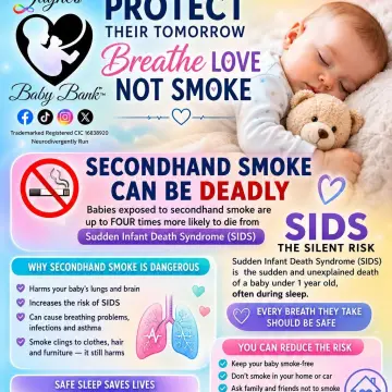 Image from Jaynesbabybank Registered - cic: This is why baby banks should be run by QUALIFIED people and not just anyone. Smoking 🚬 kills ! Second hand cigarette smoke can kill babies!