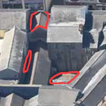 Image from Jaynesbabybank Registered - cic: They are not leaks the roof is massively compromised. Landlord of p1 has said they will do the work but we have to pay more rent so basicall