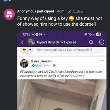 Image from Jaynesbabybank Registered - cic, 4 Jul 2026: That's my door. I own it and have a receipt for it. 🤣🤣🤣👍🦶I have a email from a landlord to say I'm authorised to unlock my own door between 