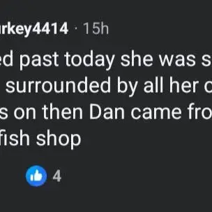 Image from Jaynesbabybank Registered - cic: Absolutely outrageous behaviour from us! Sat outside the shop in the sun with sunglasses on and how dare Dan walk from the car park by the f