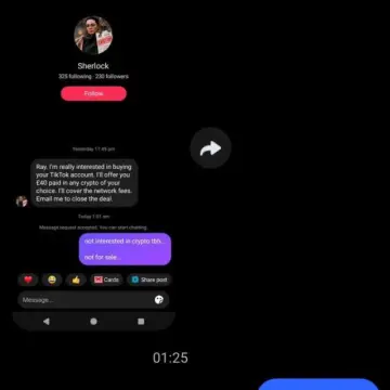 Photo from Jaynesbabybank Registered - cic, 1 Oct 2026: How sad is your life that not only are you fixated and obsessed with me you are now offering £40 to buy people's social media accounts so th