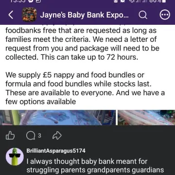 Image from Jaynesbabybank Registered - cic, 12 Jul 2026: Pathetic - you literally have no argument left. Aunties, uncles, second cousins twice removed from Pensulvania are not entitled to have baby
