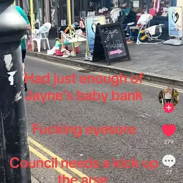 Photo from Jaynesbabybank Registered - cic, 8 Jul 2026: That lousie edwards is starting again . If you see her hanging around the shop etc video her for me please. She ripped a poster down the oth