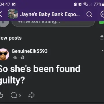 Image from Jaynesbabybank Registered - cic, 1 Jul 2026: Charged for ?....?....? Recycling and running a baby bank ? I haven't been arrested yet , let alone bailed or charged. Pmsl