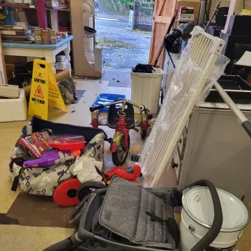 Photo from Jaynesbabybank Registered - cic, 23 Oct 2026: Donations and floor paint have arrived Baby gate not for sale as we need it unfortunately.