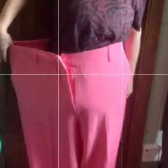 Photo from Jaynesbabybank Registered - cic, 22 May 2026: Found a pair of my old trousers while sorting out my wardrobe to donate the clothes to our baby bank. These trousers were a size 24.