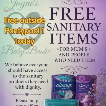 Photo from communityshopone · TikTok, 30 Jul 2026: free outside Pontypool 1 today