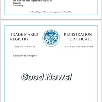 Photo from communityshopone · TikTok, 1 May 2026: Good news on our trademark!