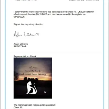 Photo from communityshopone · TikTok, 1 May 2026: Good news on our trademark!